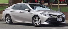 2018 Toyota Camry (ASV70R) Ascent sedan (2018-08-27) 01.jpg